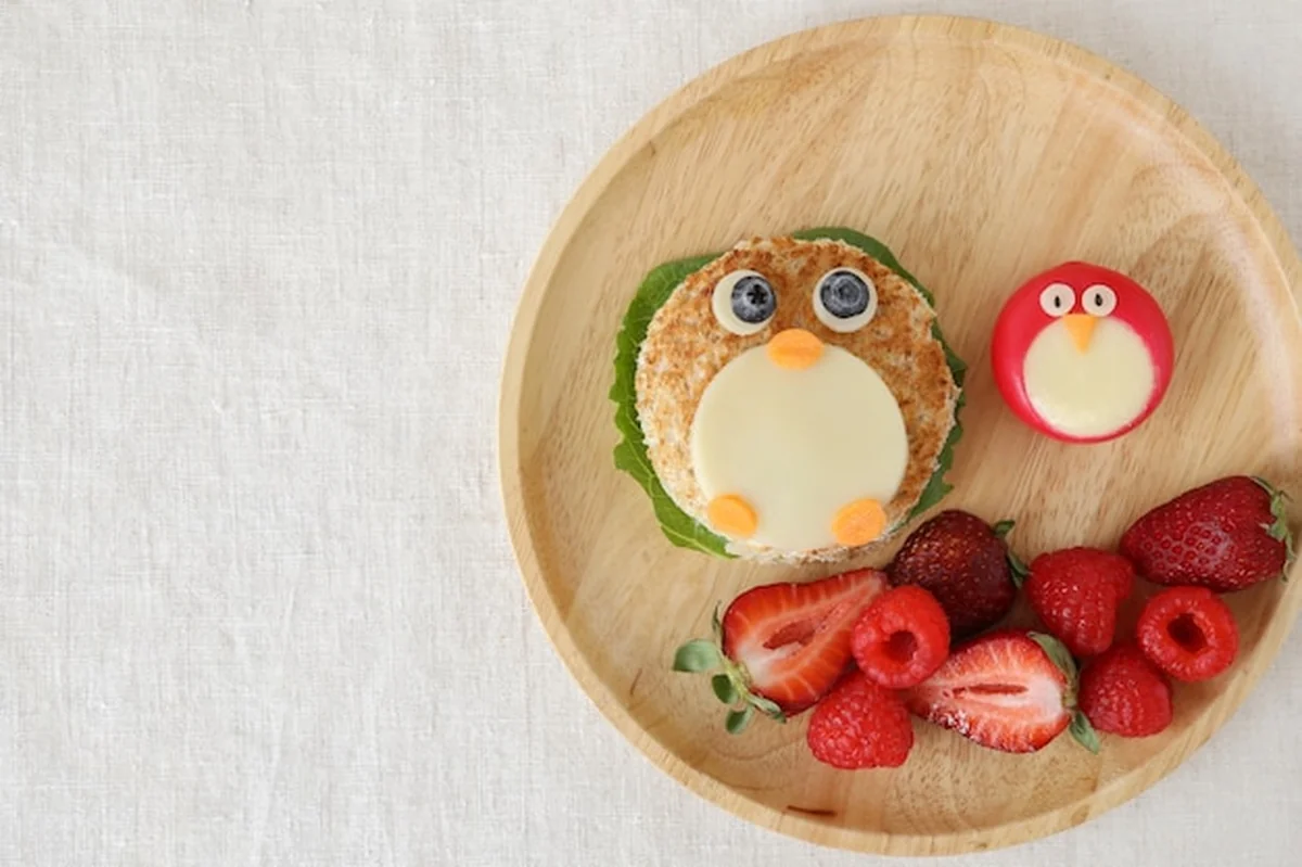 Pingwin je zdrowy obiad