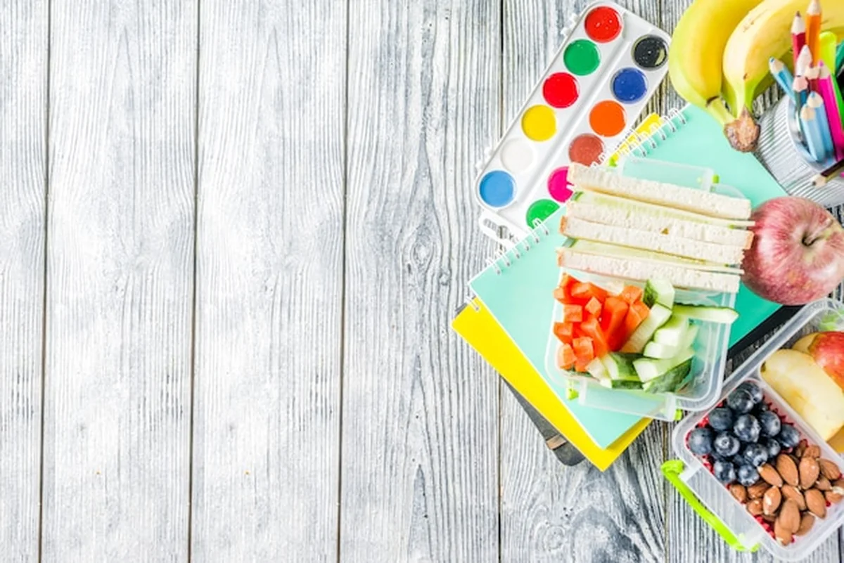 Zdrowe szkolne pudełko na lunch