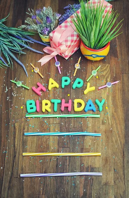 Kartka urodzinowa z miejscem na tekst