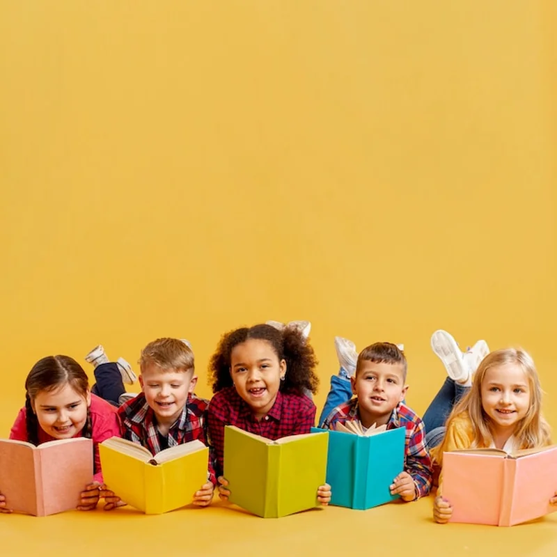 Zajęcia biblioteczne dla przedszkolaków w bibliotece szkolnej